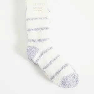 2 Pack Plush Stripe Sock