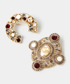 A Touch Of Vintage Brooch Set