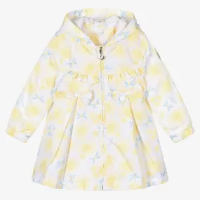 Baby Girls Yellow Floral Coat