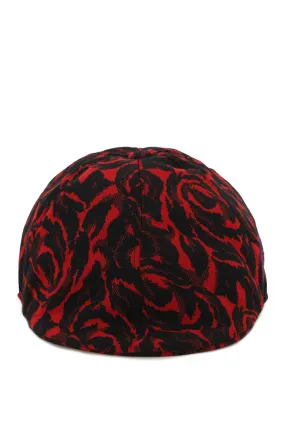 Baracuta x needles jacquard jersey flat cap BRACC0158UT2676 RED