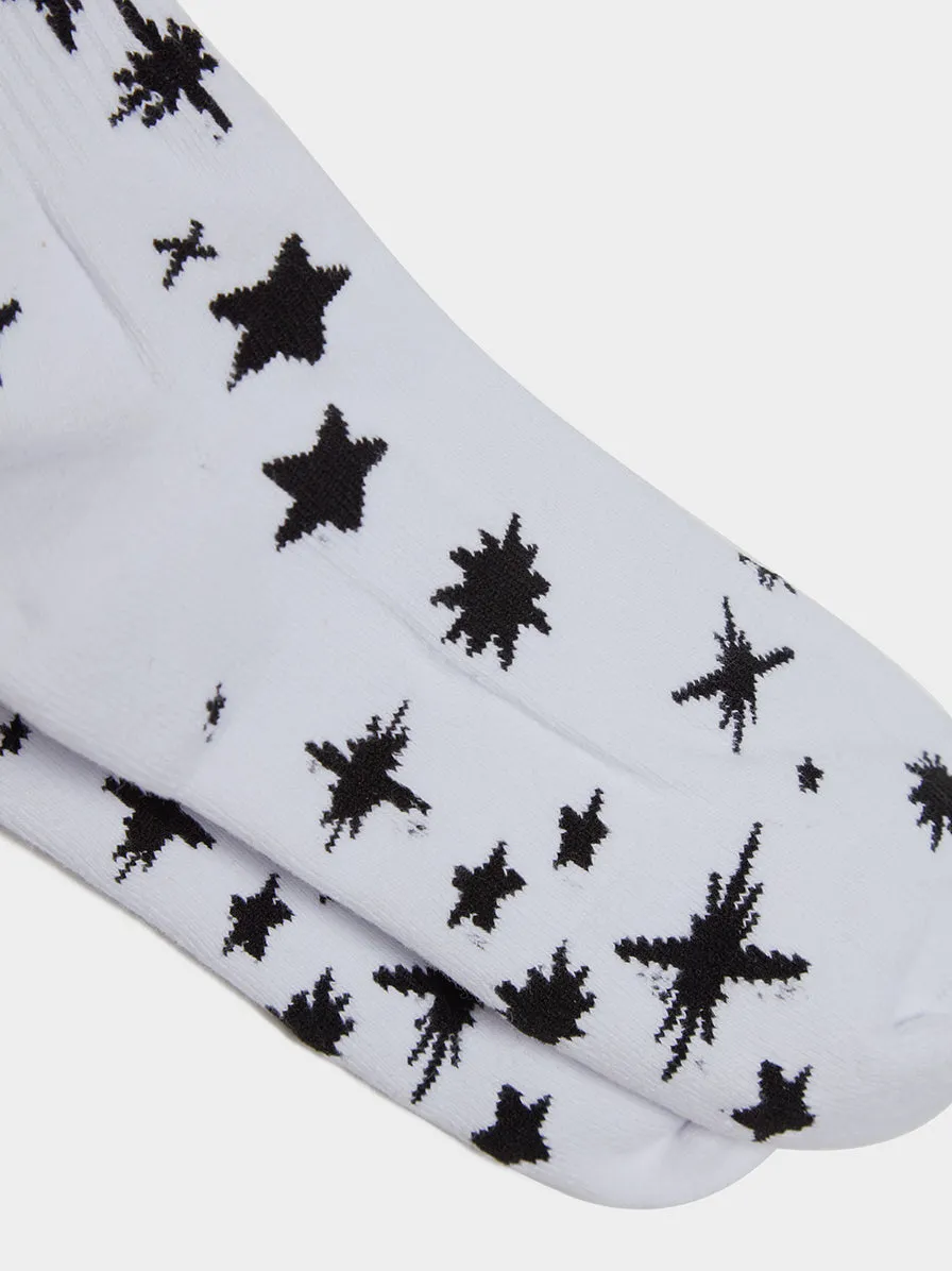 BB Star Sock, White