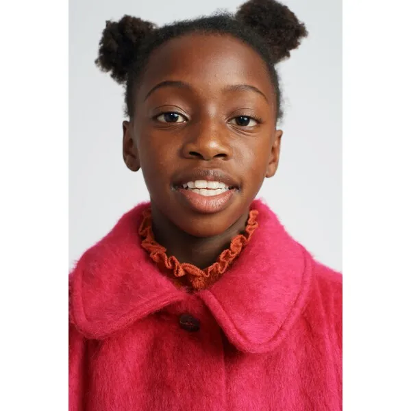 Bebe Organic Esme Coat, Raspberry