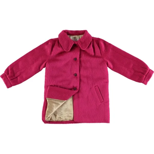 Bebe Organic Esme Coat, Raspberry