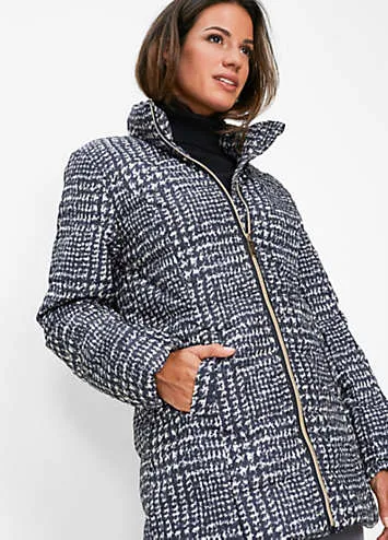 bonprix Padded Quilted Coat | Kaleidoscope