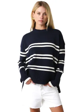 Boston Navy Sweater