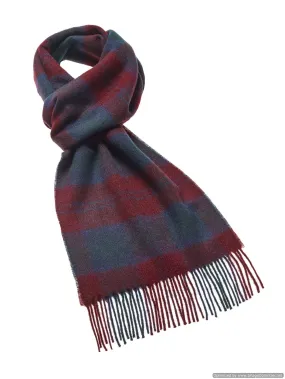 Bronte Moon - Lindsay Tartan Scarf - Merino Lambswool - Made in England