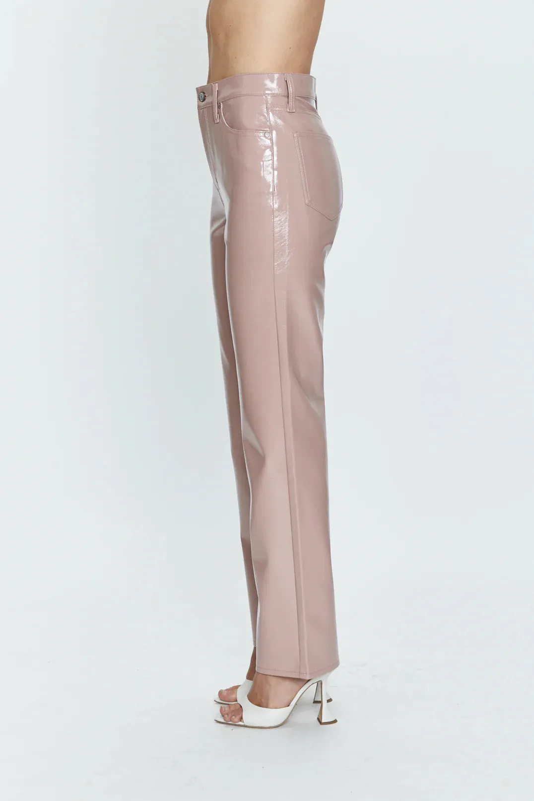 CASSIE ROSE VINYL PANT