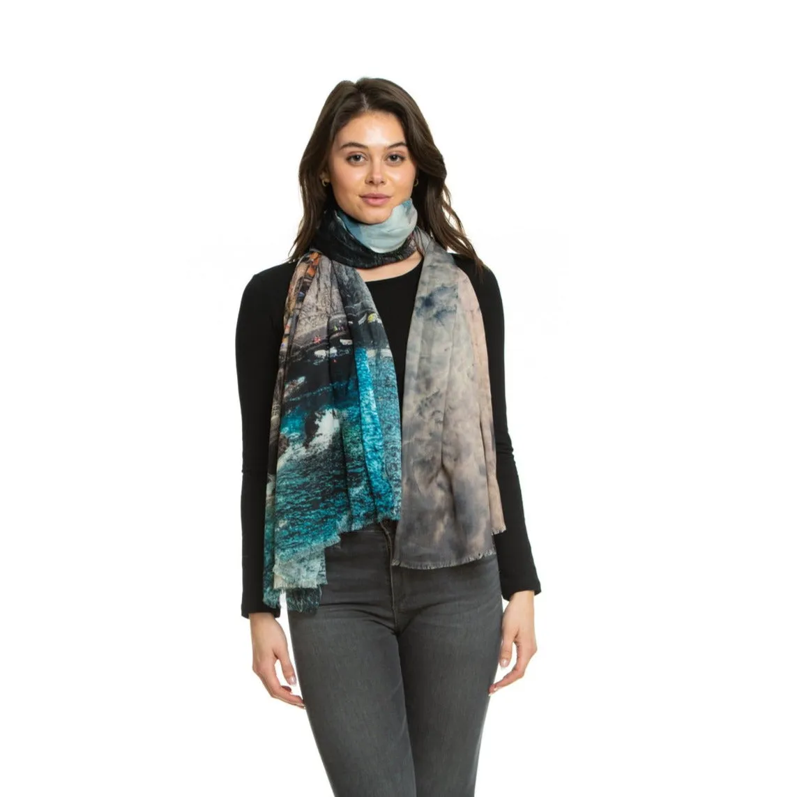 Cityscape Amalfi Scarf