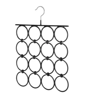 Folding Scarf Hanger Black