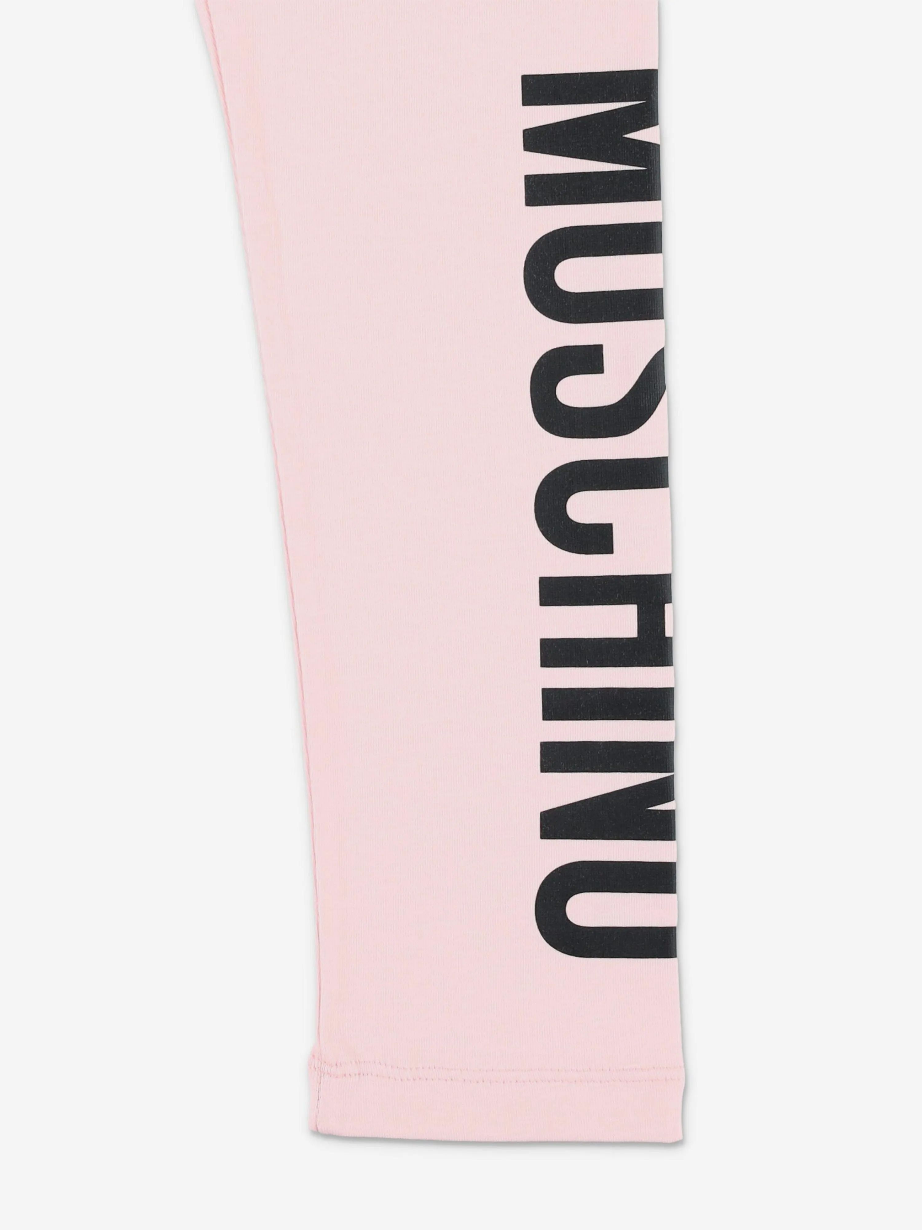 Girls Logo Leggings in Pink