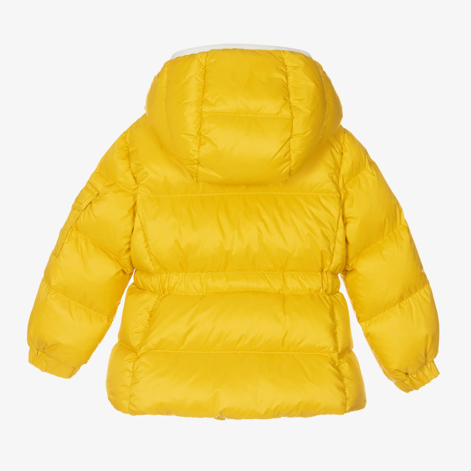 Girls Yellow Down Padded Coat