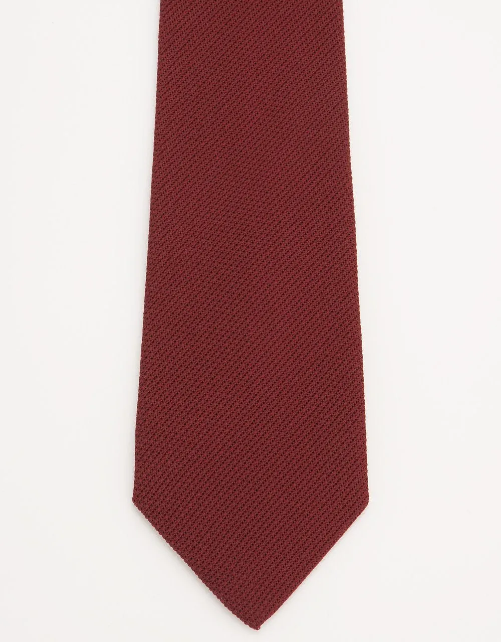 GRENADINE TIE - BURGUNDY