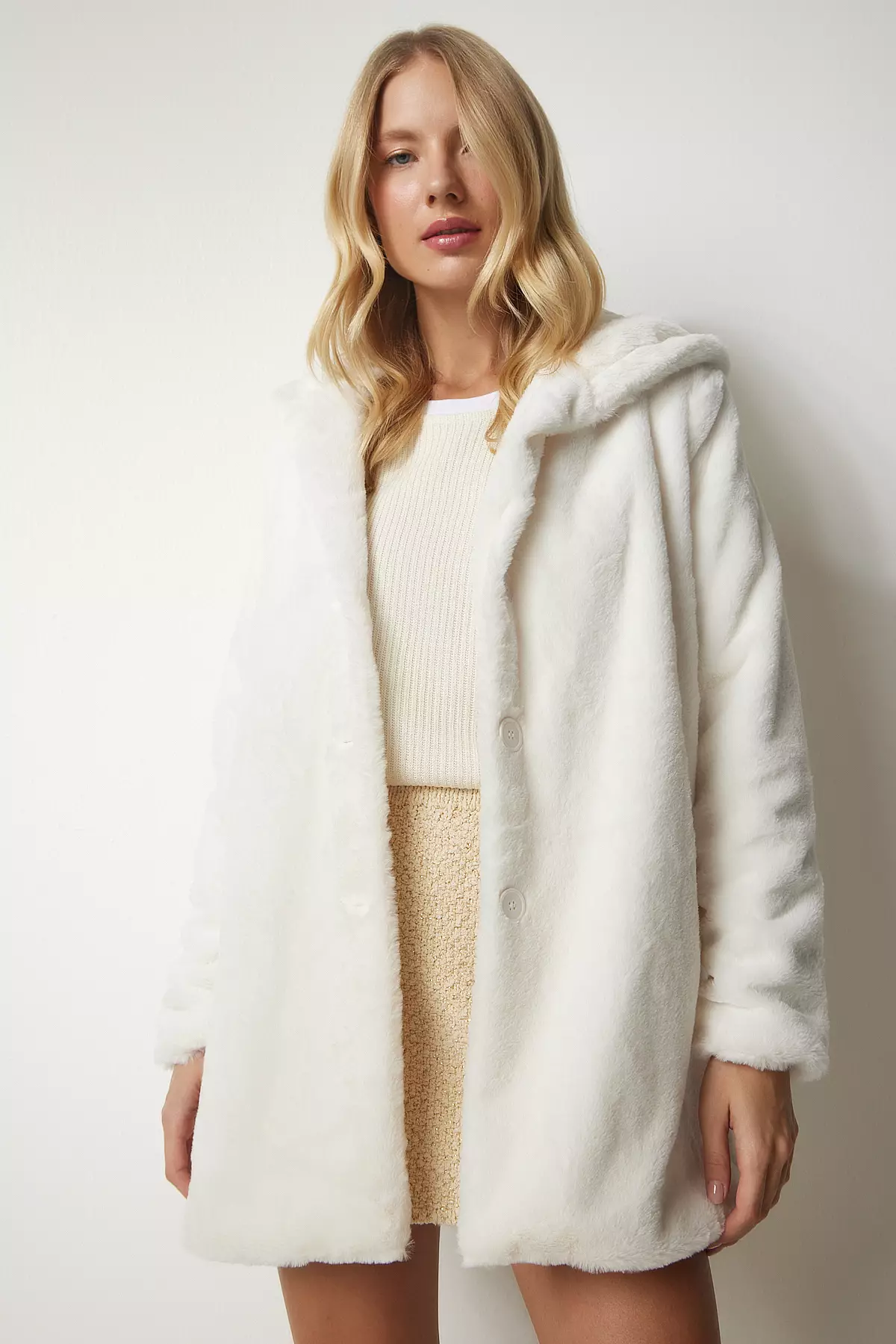 Happiness Istanbul Oversized Shearling Coat