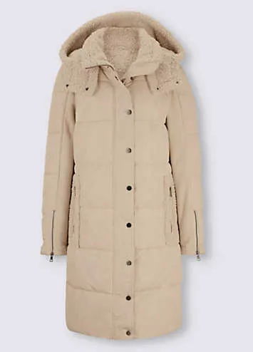 Heine Quilted Hooded Coat | Grattan