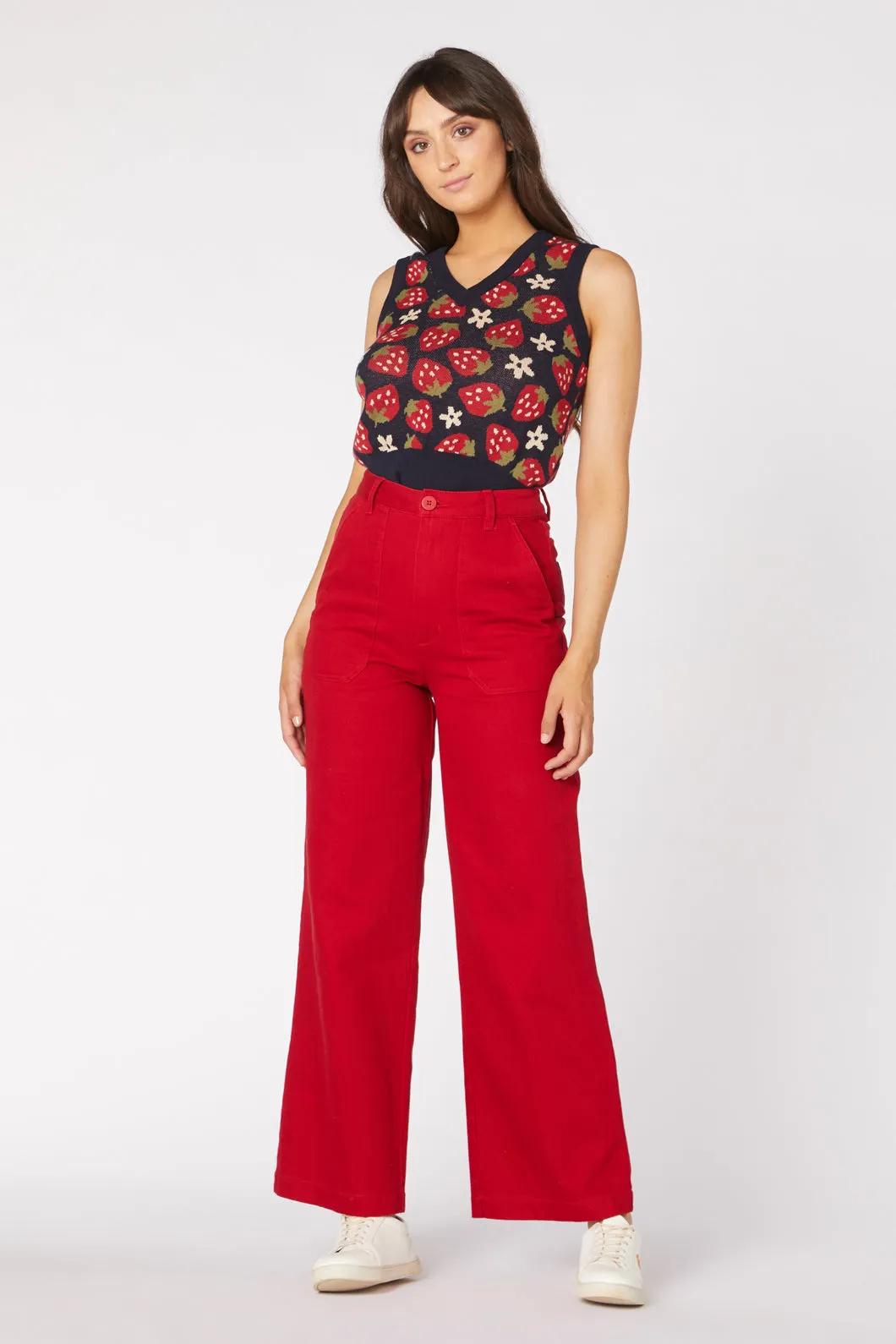 Holly Drill Pant