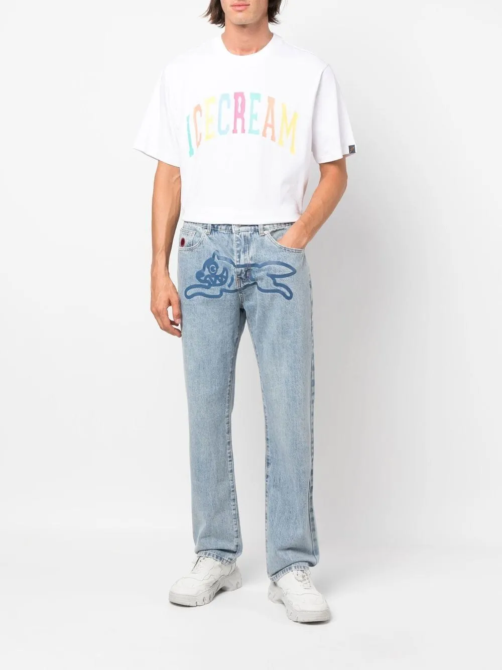 Icecream Jeans Clear Blue