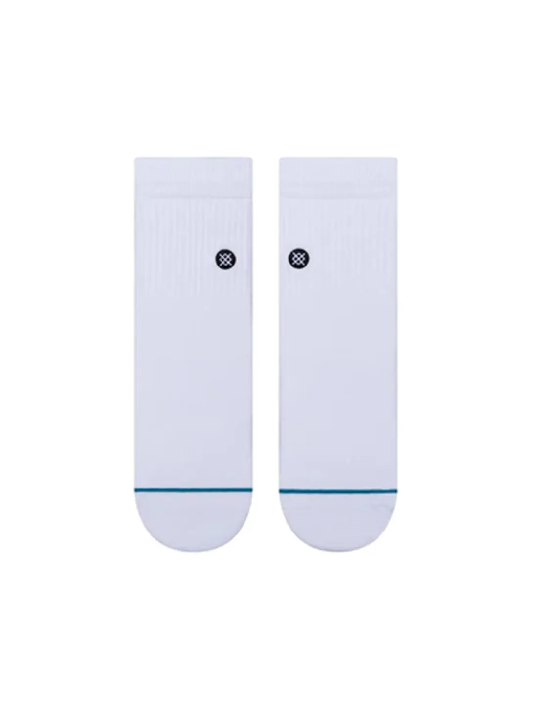 Icon Quarter Sock - White