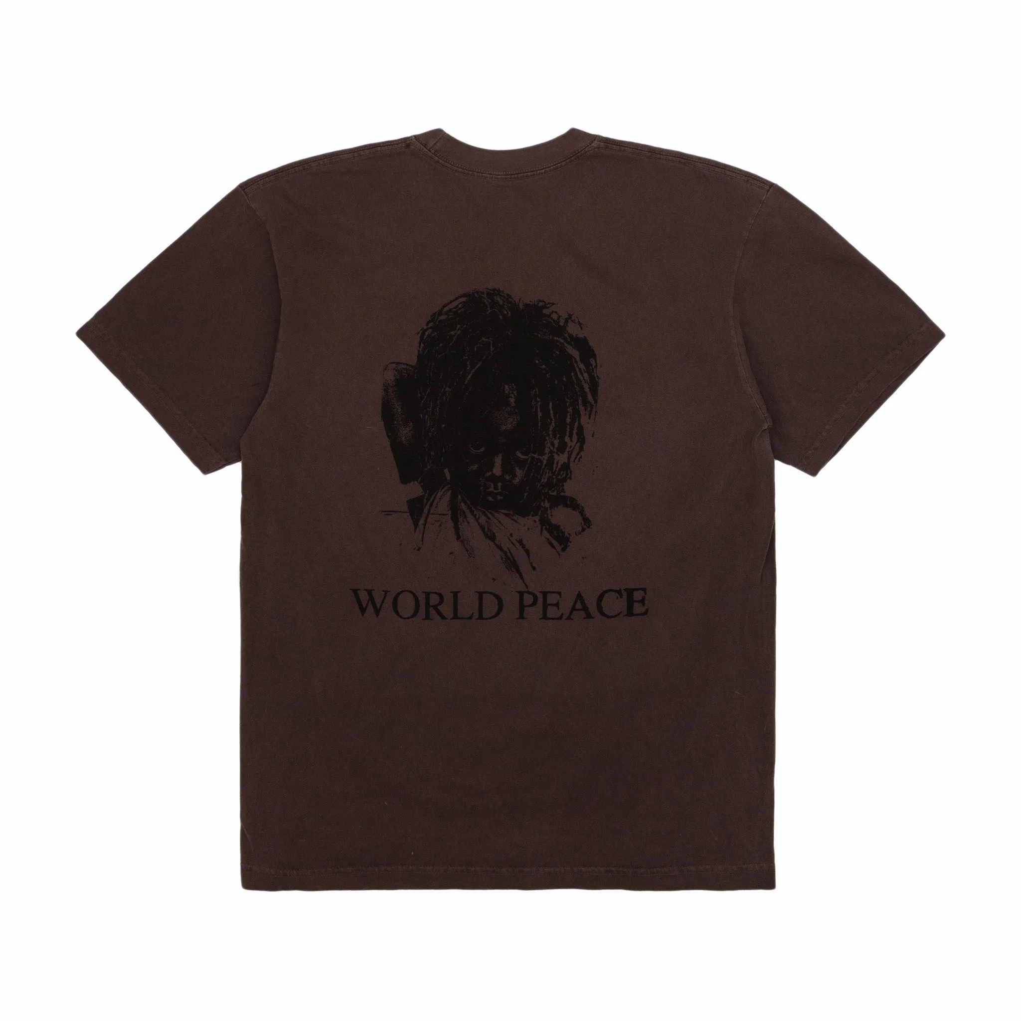 INTREPID New York World Peace T-Shirt (Washed Brown)