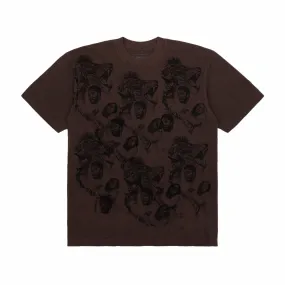 INTREPID New York World Peace T-Shirt (Washed Brown)