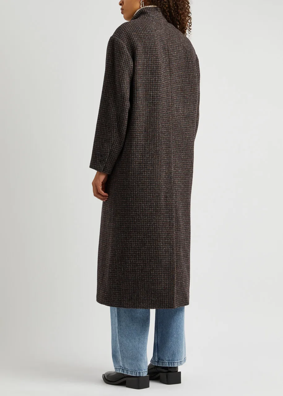 ISABEL MARANT ÉTOILE Sabine wool tweed coat 
                         
                     
                