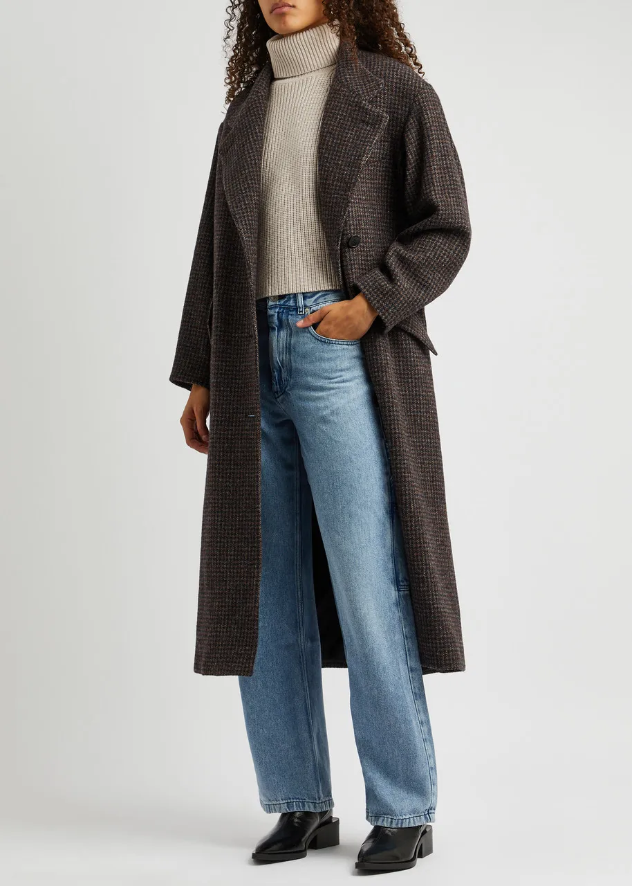 ISABEL MARANT ÉTOILE Sabine wool tweed coat 
                         
                     
                