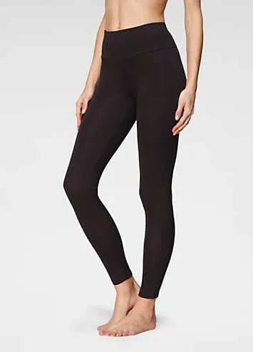 LASCANA Sporty Soft Cotton Leggings | Grattan