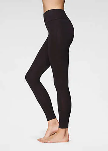 LASCANA Sporty Soft Cotton Leggings | Grattan