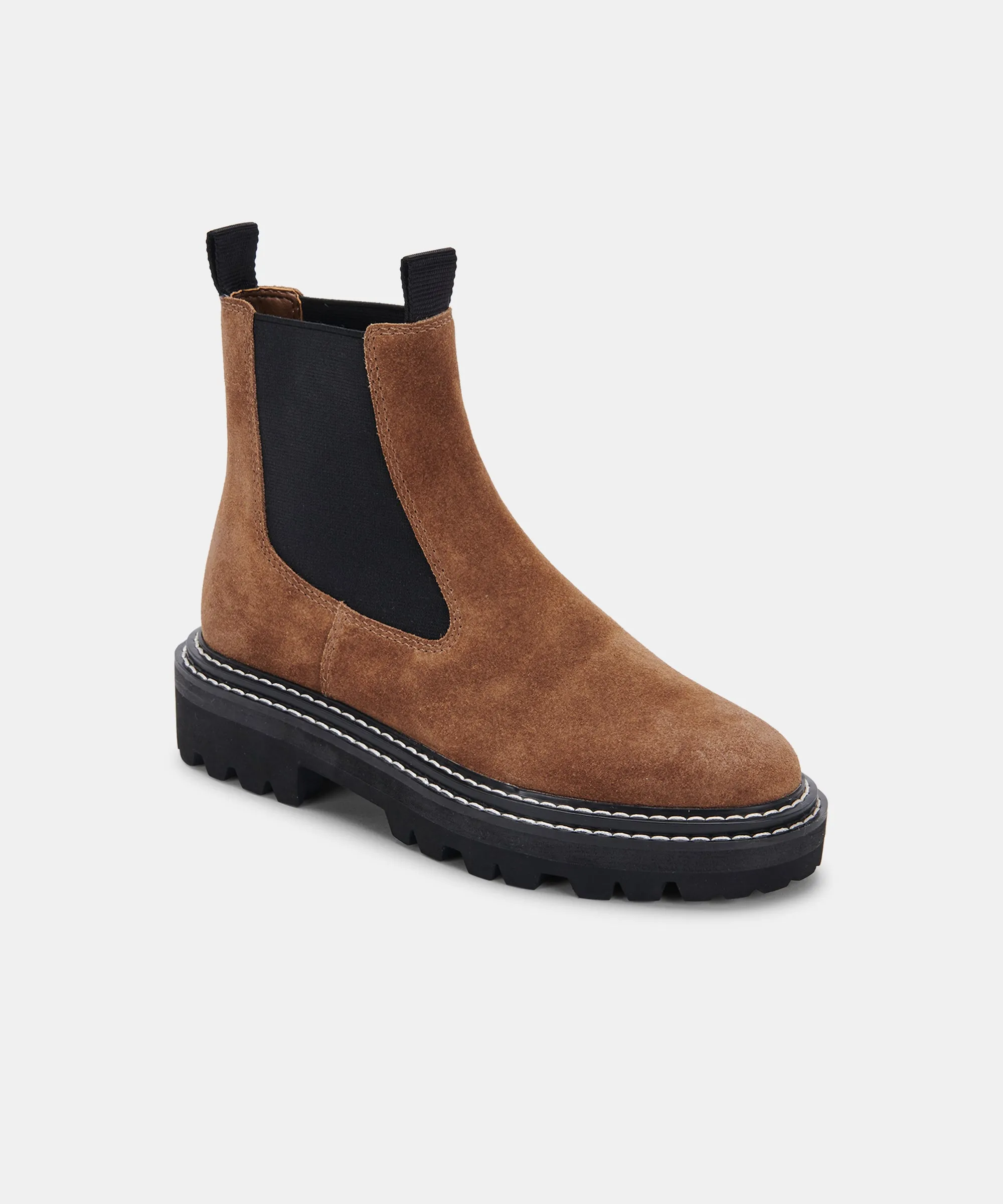 MOANA BOOTS DK BROWN SUEDE re:vita