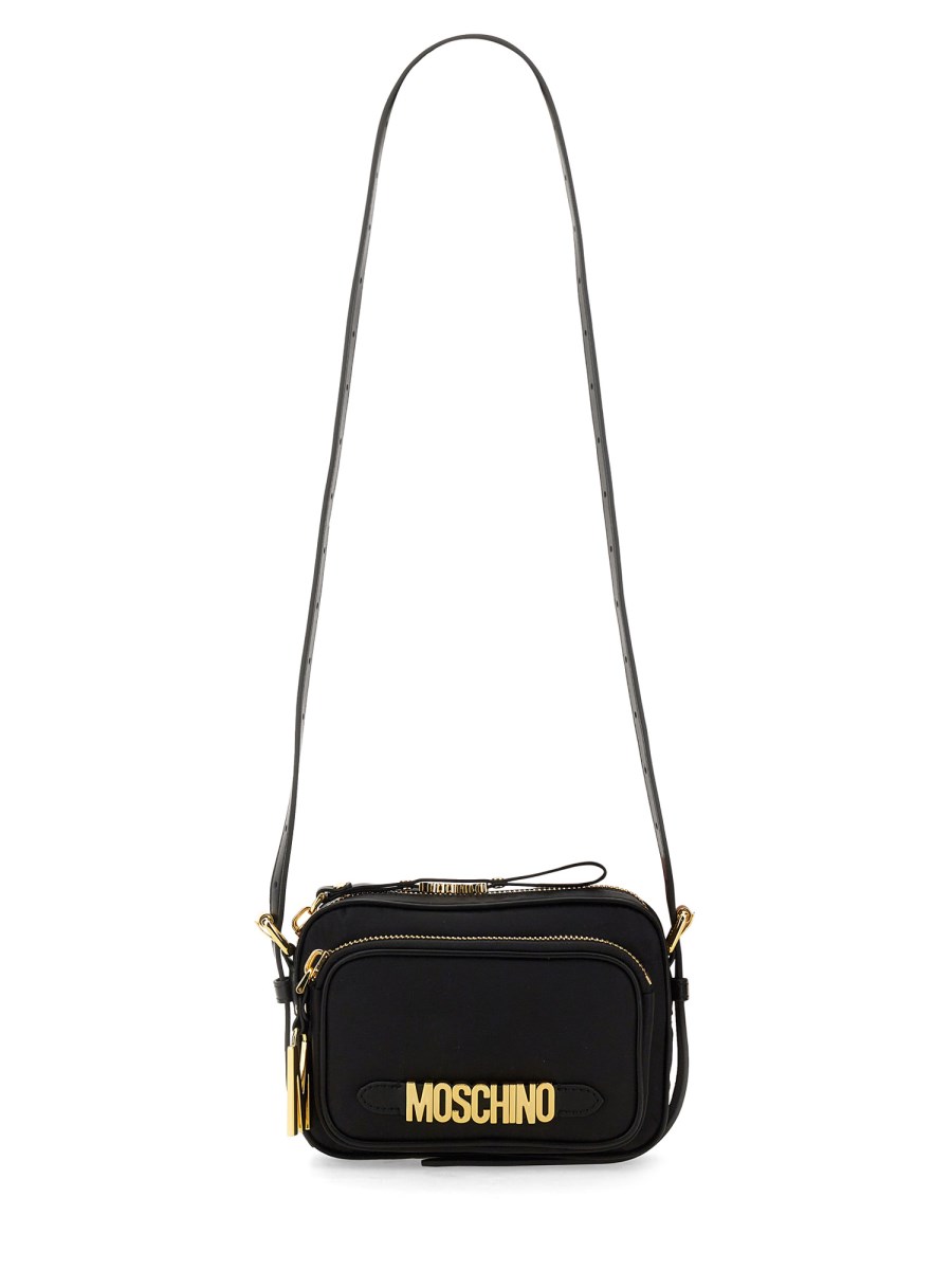 MOSCHINO    SHOULDER BAG WITH LOGO