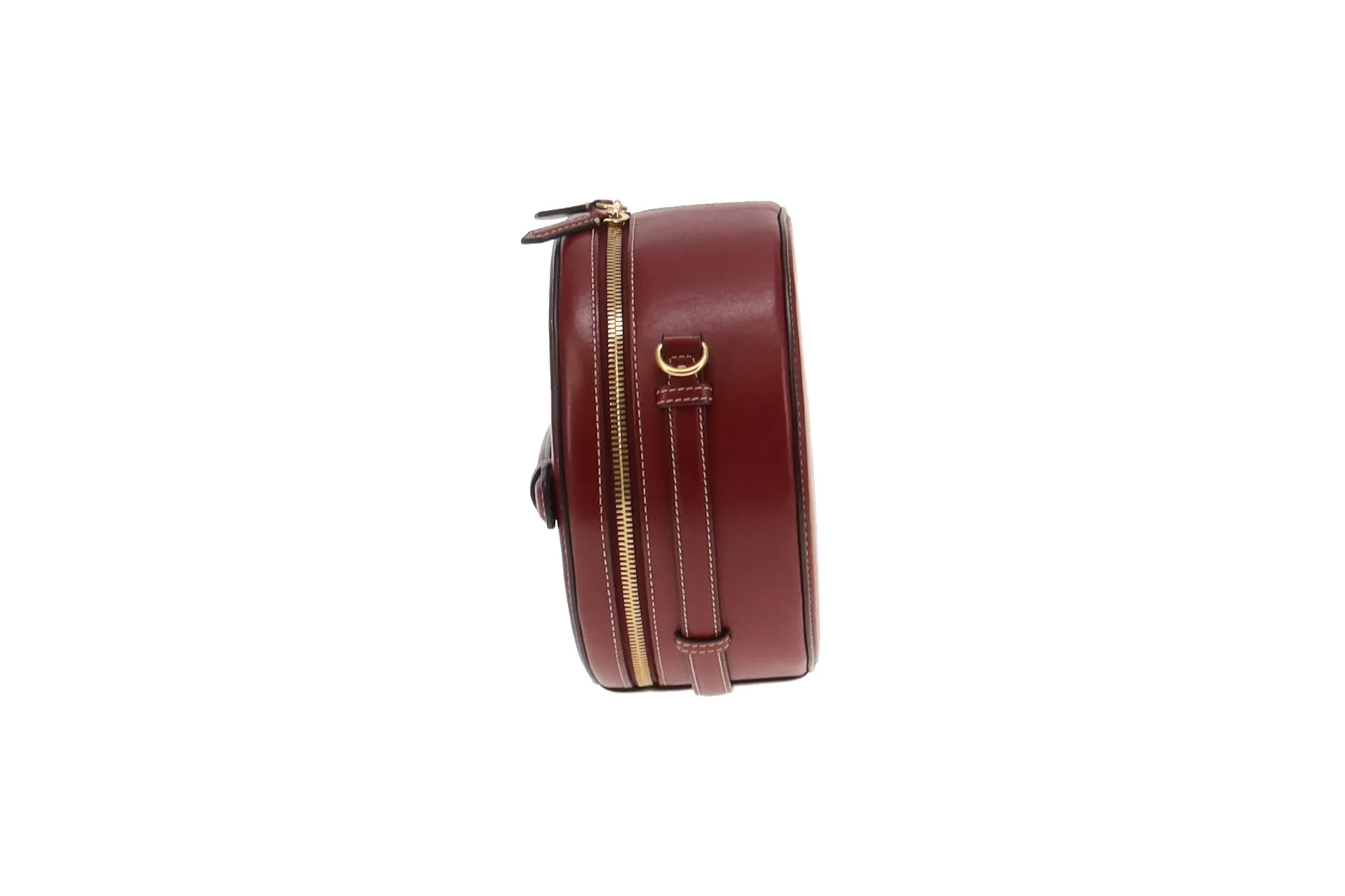 Mulberry Crimson Box Bag With Strap