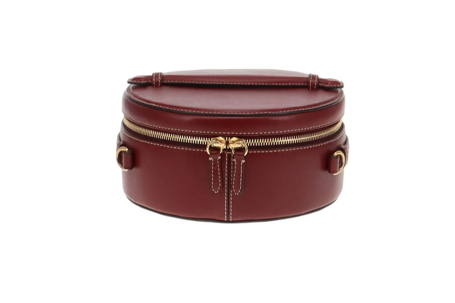 Mulberry Crimson Box Bag With Strap