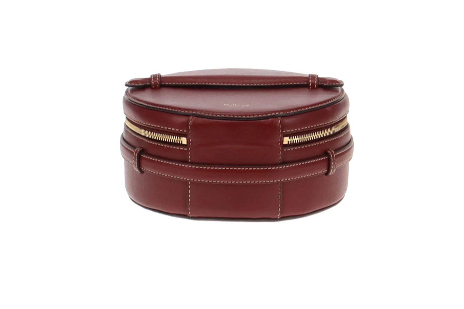 Mulberry Crimson Box Bag With Strap