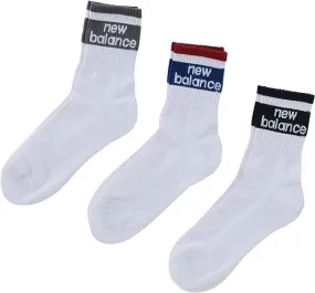 NEW BALANCE LIFESTYLE MEN'S SOCK LINE REGULAR LENGTH 3 PAIRS