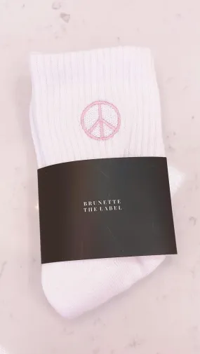 Peace Sign  Sock