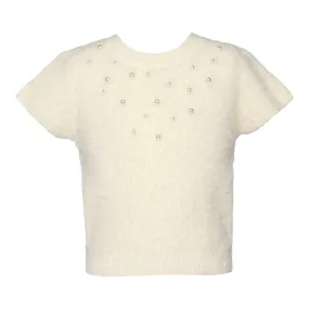 Pearls Shag Sweater