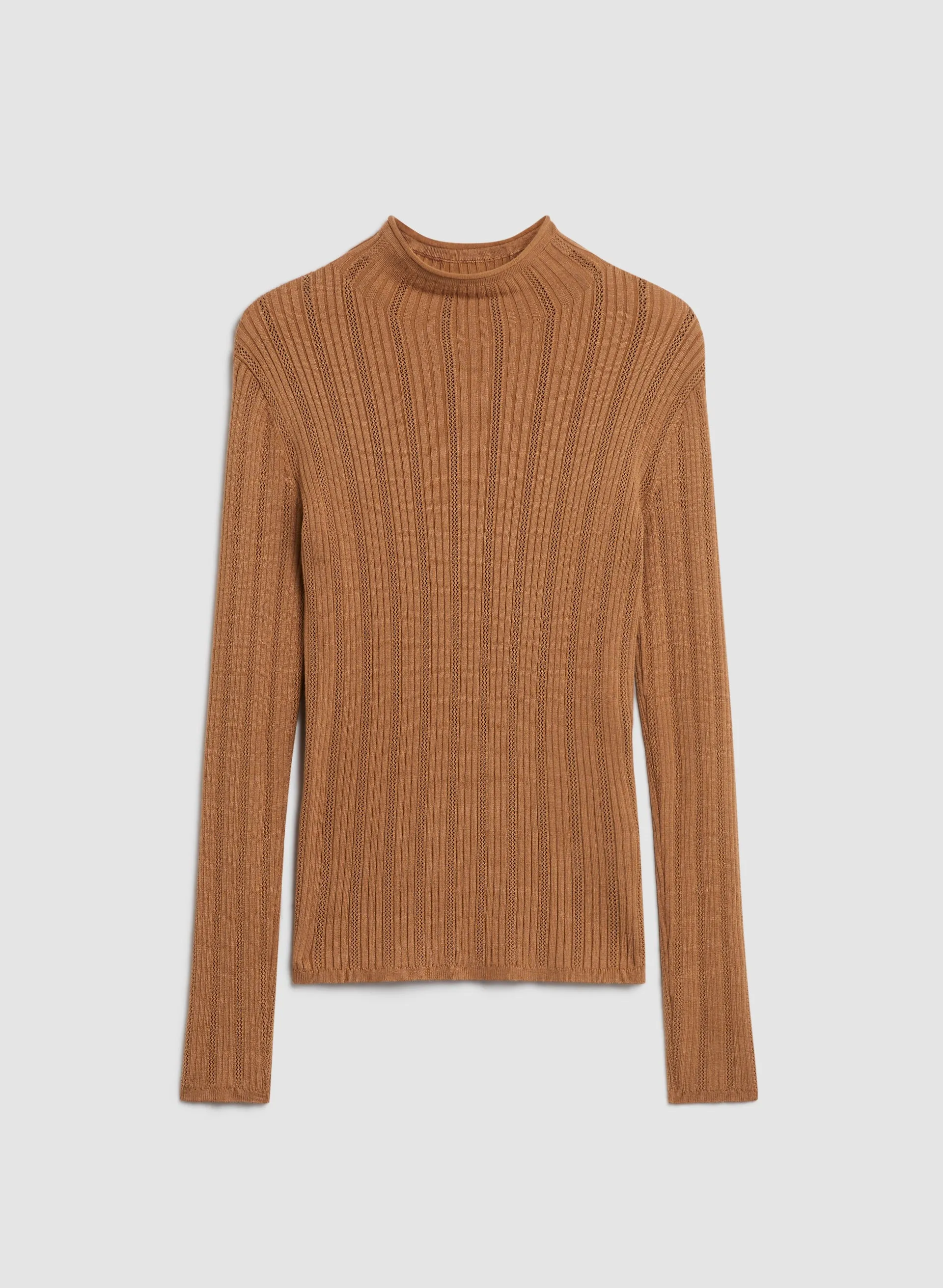 Pointelle Knit Sweater