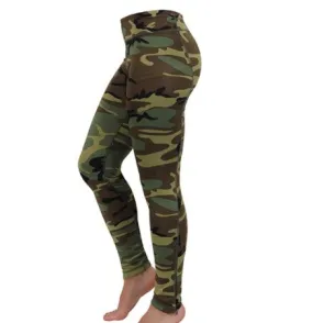 Rothco Womens Camo Performance Workout Leggings