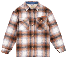 SALE Simply Southern Plaid Sweater Jacket Shacket