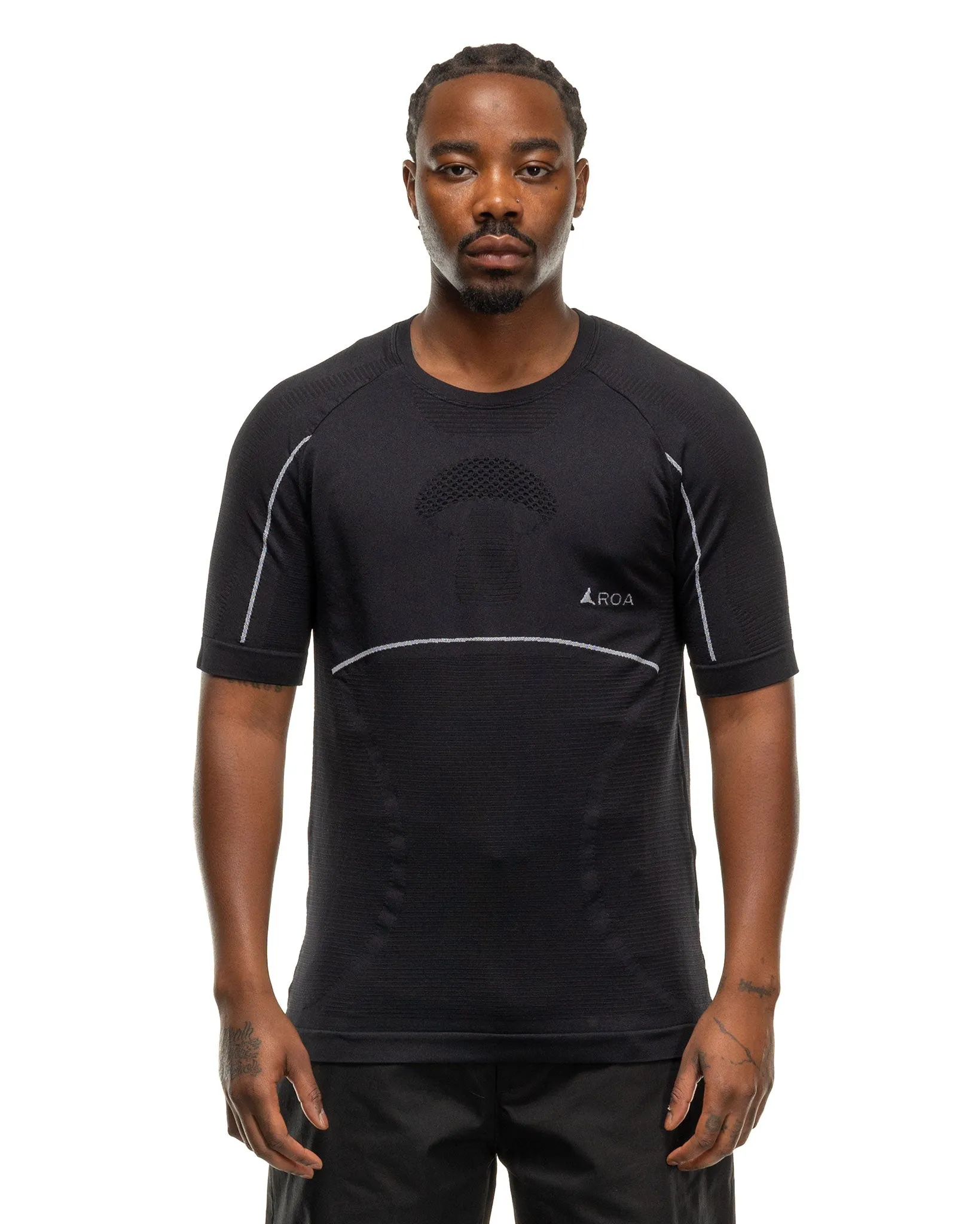 Seamless Shortsleeve Black