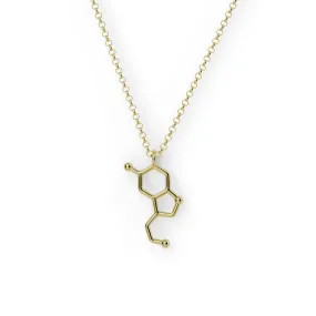 serotonin necklace V | gold vermeil