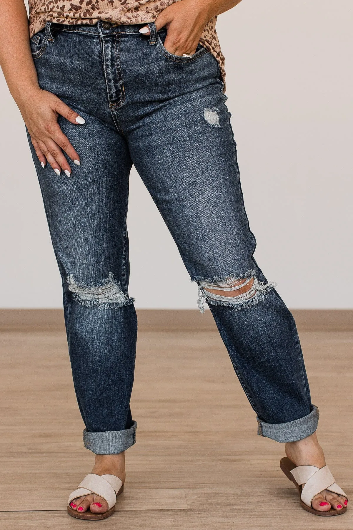 Sneak Peek Tomboy Skinny Jeans- Parker Wash