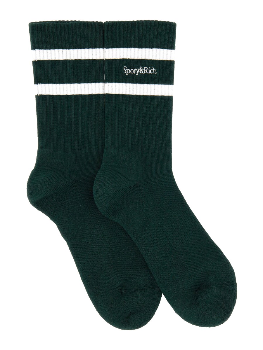 SPORTY&RICH    SOCK WITH LOGO