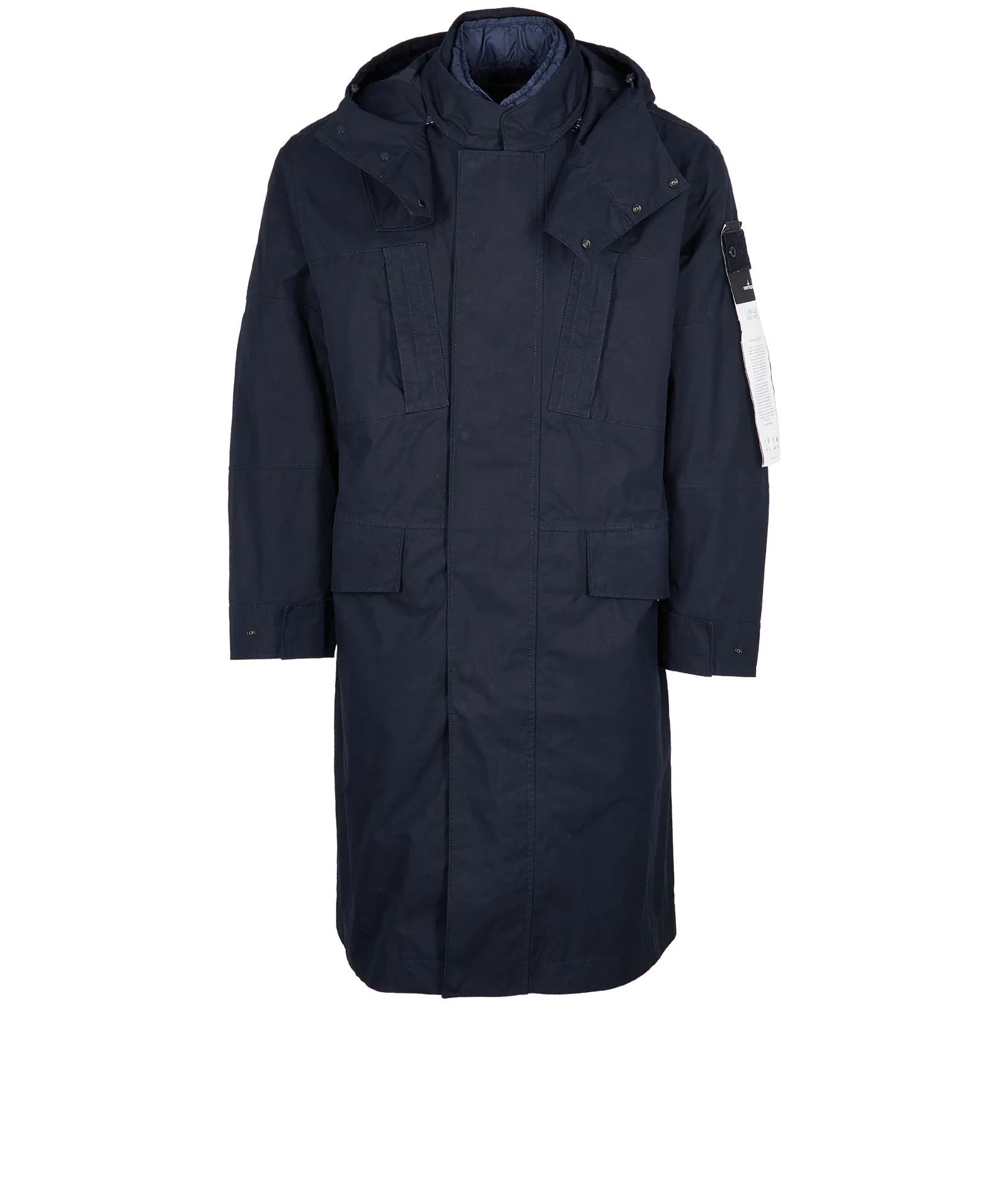 Stone Island Hooded Ghost Coat