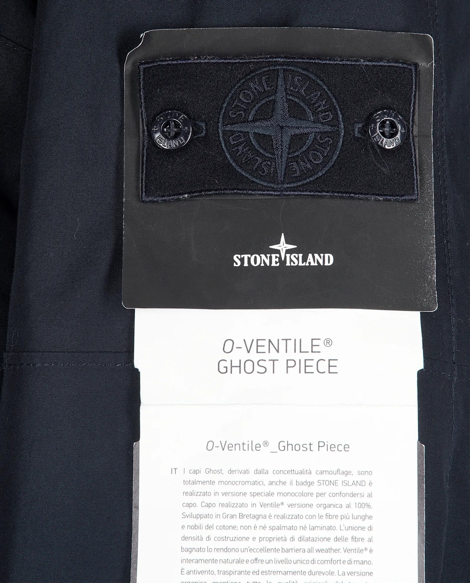 Stone Island Hooded Ghost Coat