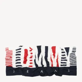 Stripe Logo Scarf | Scarves | Tommy Hilfiger