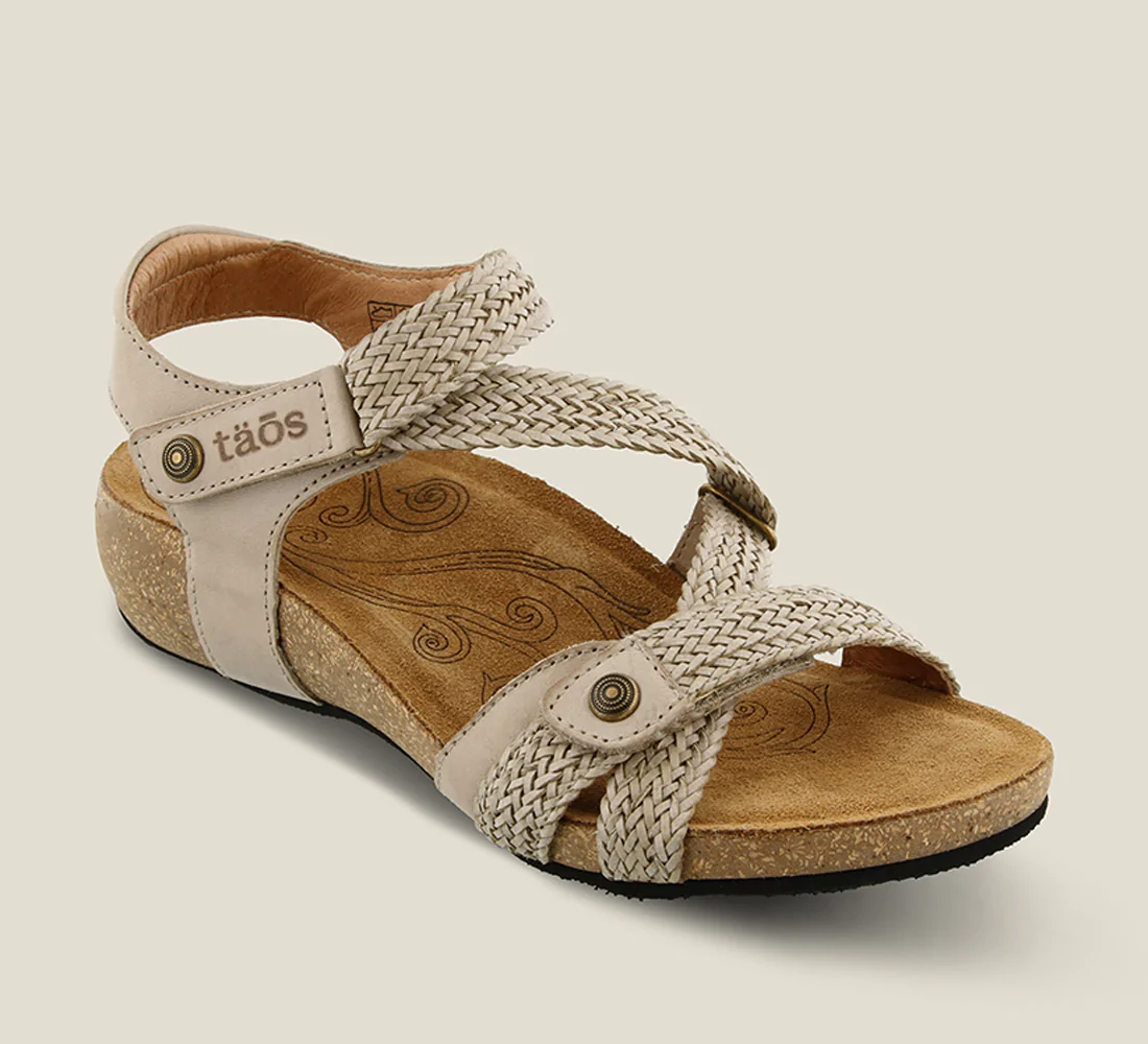 Taos Womens Trulie Sandals- Stone