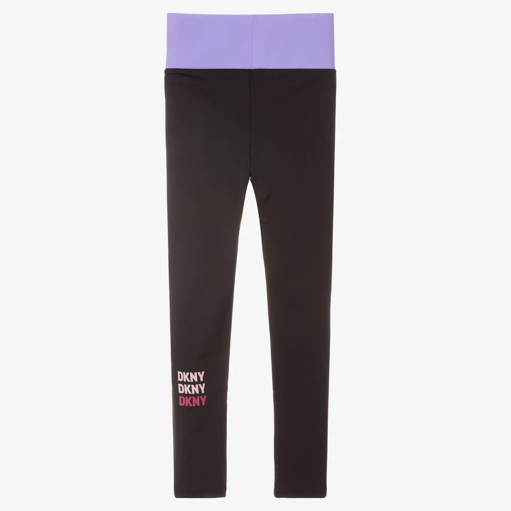 Teen Girls Pink Logo Leggings